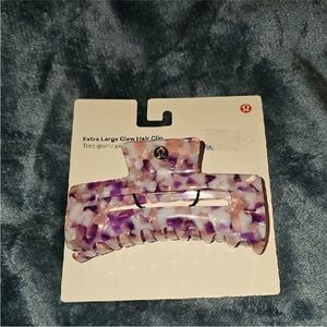 Lululemon Nwts Extra Large Claw Hair Clip CMPI/LTIV/BHRZ Sold Out Rare